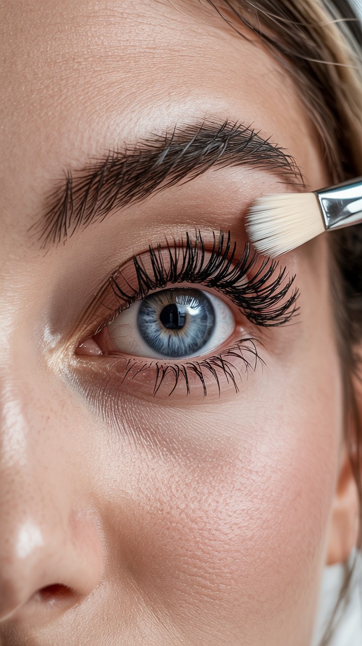 Adriana Lima Inspired Eye Makeup Tutorial for Blue Eyes