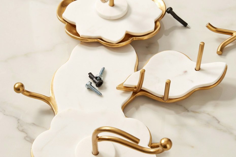 Anthro Toilet Paper Holder | Elegant Half Bath Hardware | Anthropologie Bathroom Decor