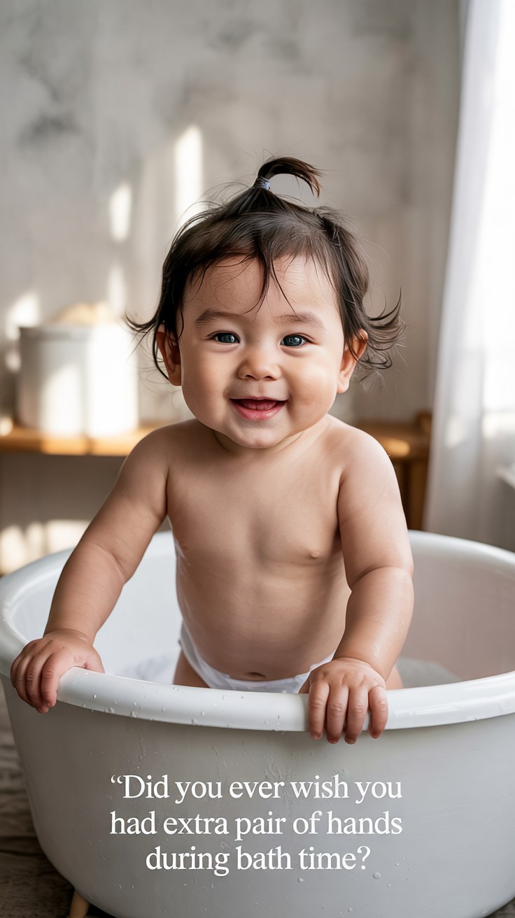 Stress-Free Bath Time Ideas: Protect Your Back While Bathing Baby Safely