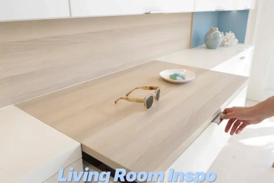 Smart TV Cabinet | Living Room Organization Ideas for Small Spaces
