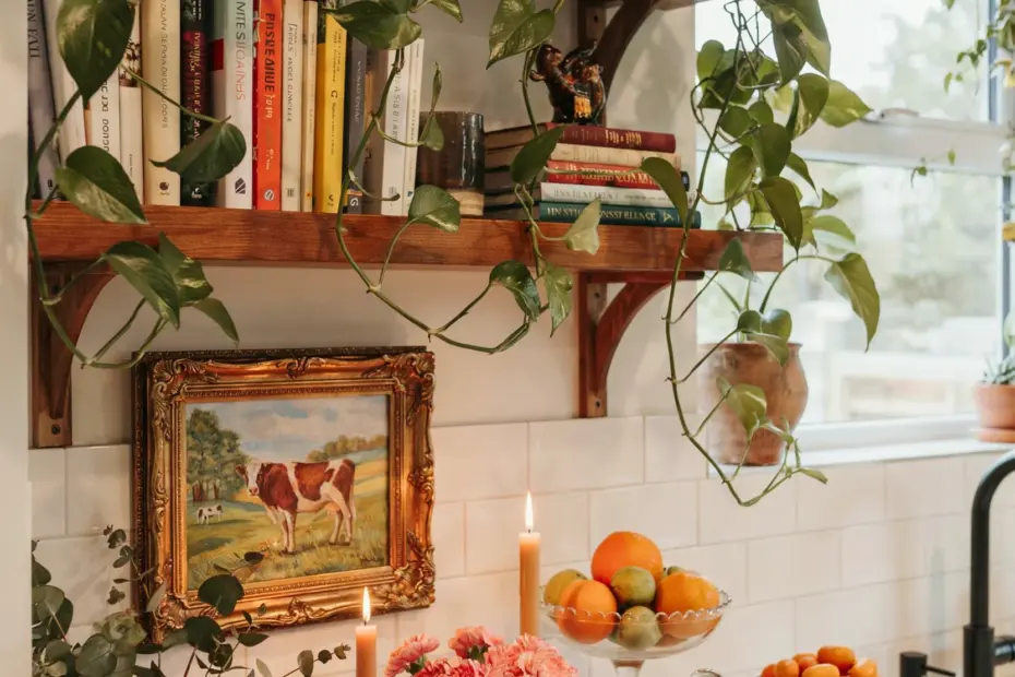 Maximalist Living Room in a Tiny SF Rental | Cozy & Plant-Filled | Under 600 Sq Ft