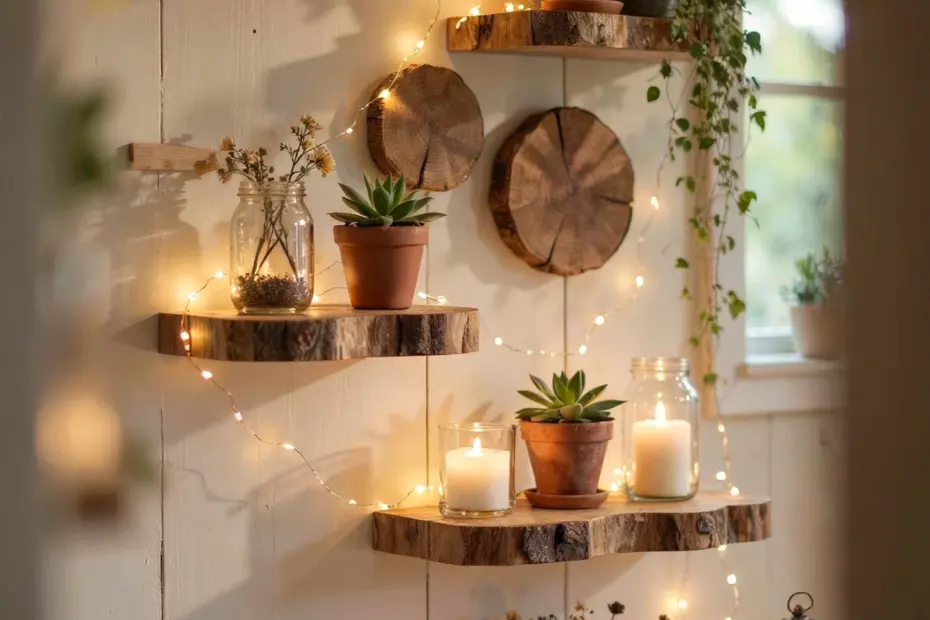 Cozy Living Room Witchy Decor | Candles, Houseplants & Eclectic Style