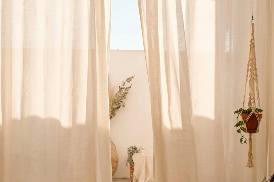 Curtains for Sliding Glass Doors | Block Afternoon Sun | Living Room Decor Ideas