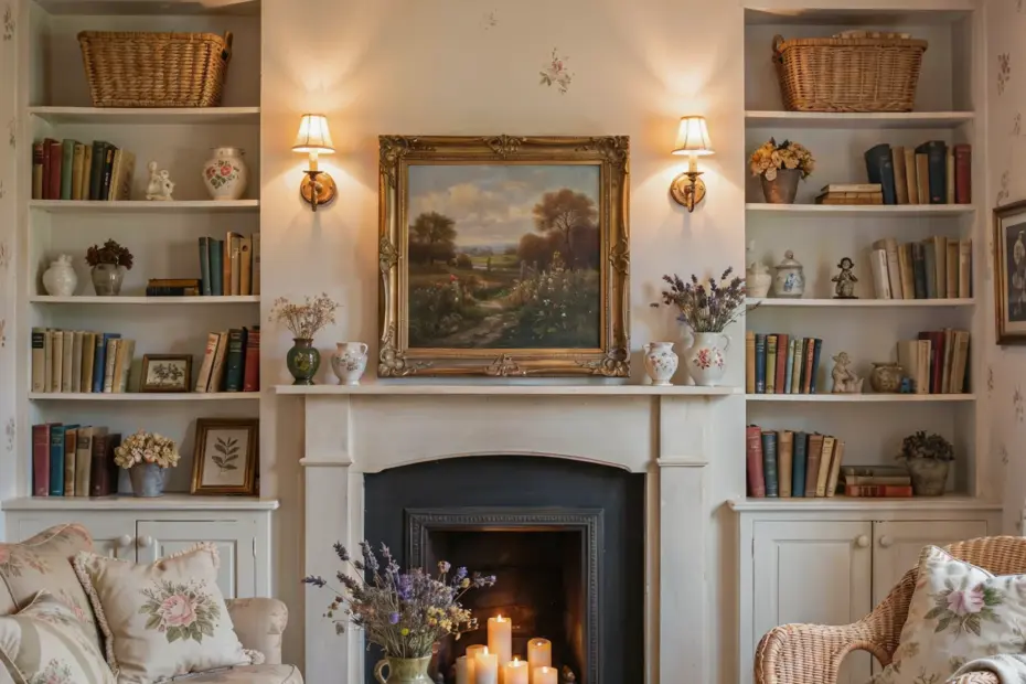 Coastal Cottage Living Room | White Sofa & Wicker Chairs | Nantucket Nest Aesthetic