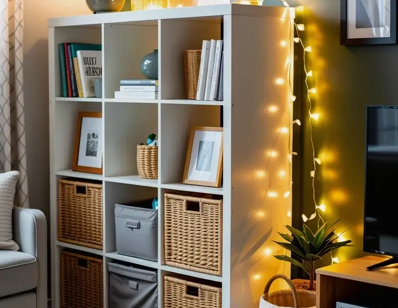 The #1 Mistake With Open Living Room Shelving (and How to Fix It)
