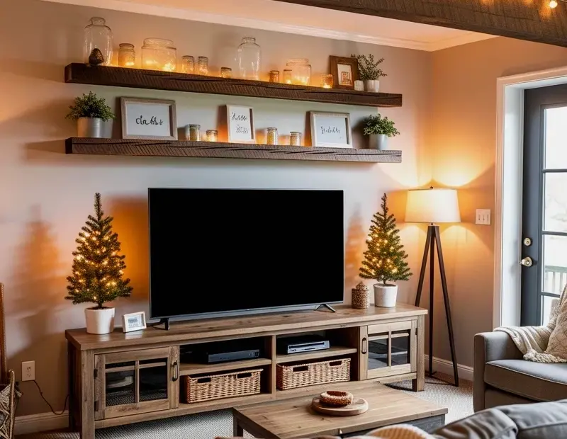 Budget Home Theater Ideas: DIY Starlight Ceiling & Projector Screen Setup